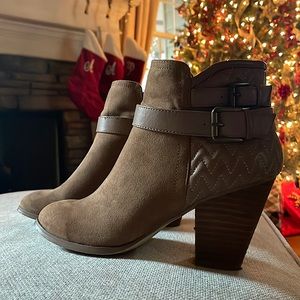 Francesca’s Brown Booties